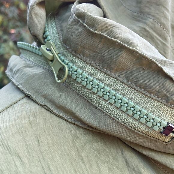 Dorman Babydoll Style Hooded Lightweight Zip Up Jacket Size Small - Picture 8 of 14